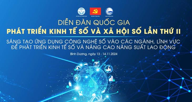 Diễn đàn Quốc gia phát triển Kinh tế số và Xã hội số lần thứ II sắp diễn ra tại Bình Dương